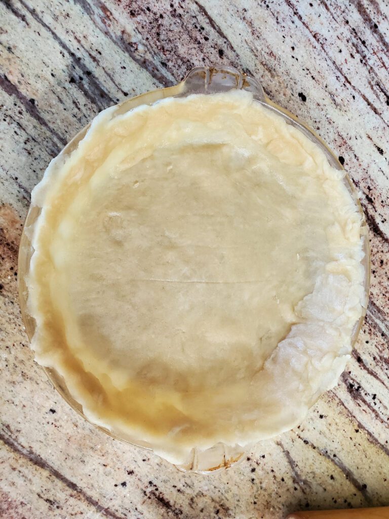 pie crust ready for filling