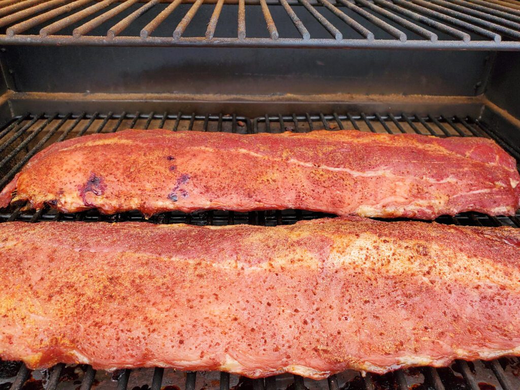 Baby back ribs smoked