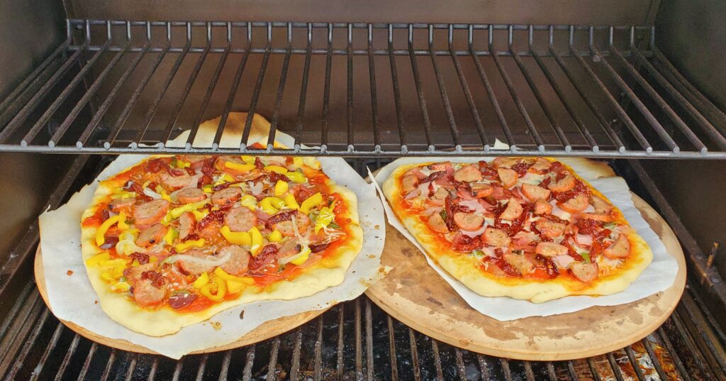 Pizza on the Traeger