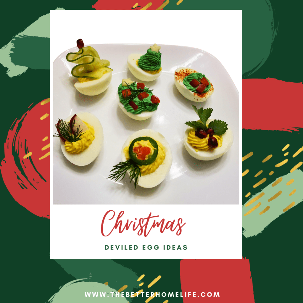 Christmas Deviled eggs