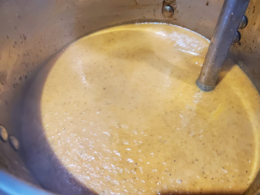 blended tomato bisque