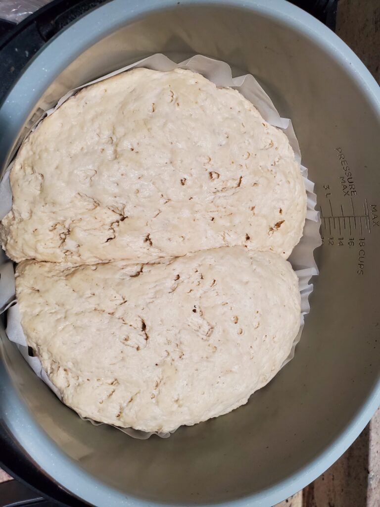 dough balls after rising