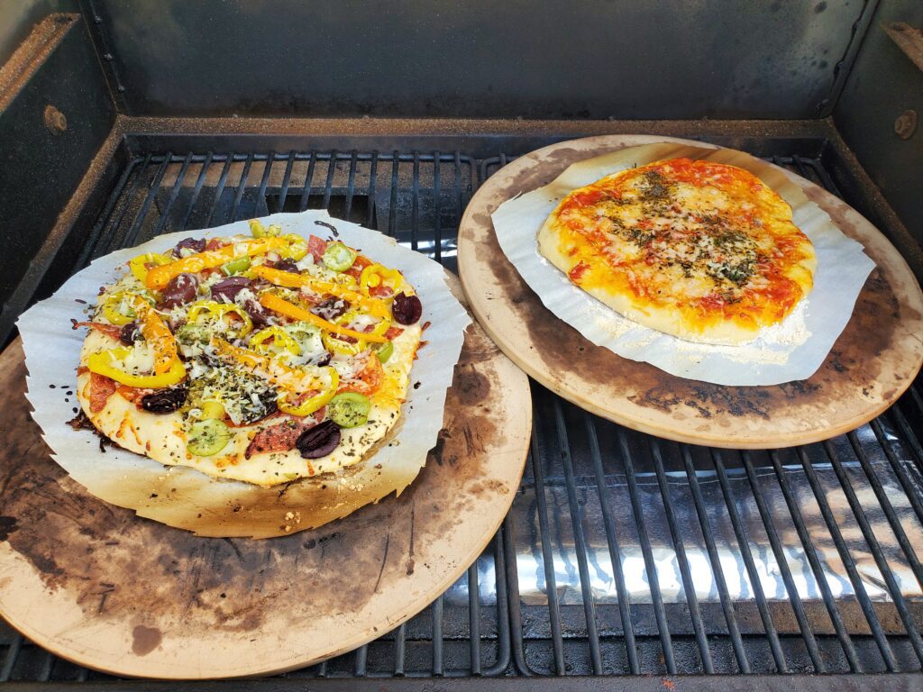 Pizza on the Traeger