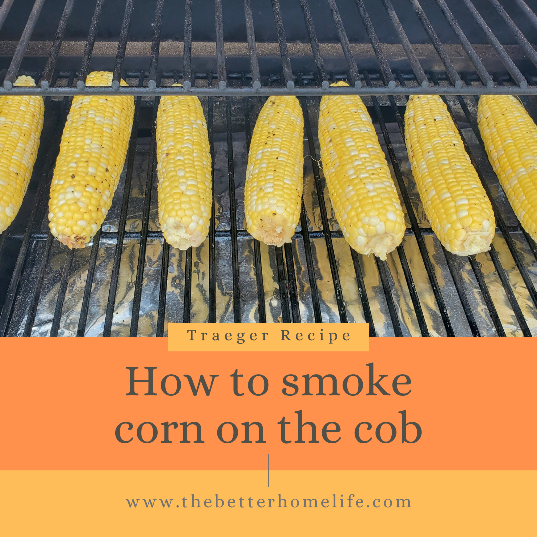 Smoked corn on the cob