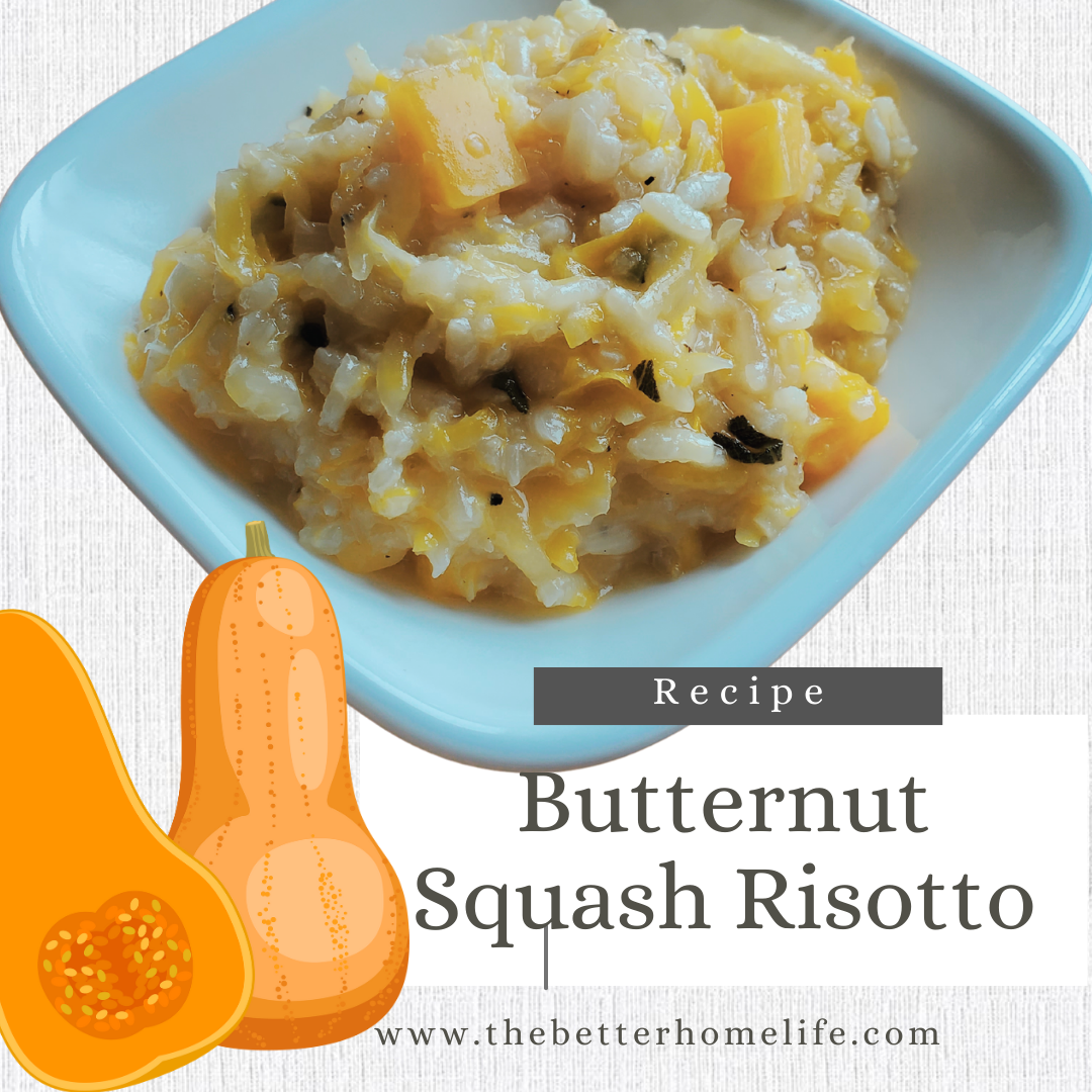 Butternut squash risotto