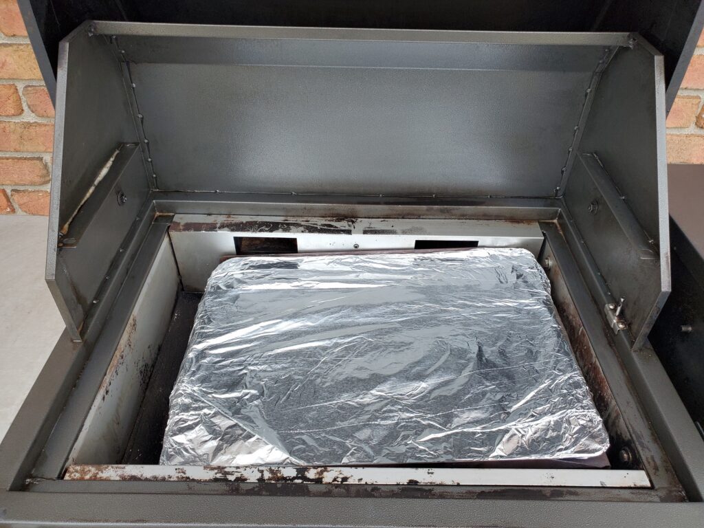 Clean Traeger Drip tray