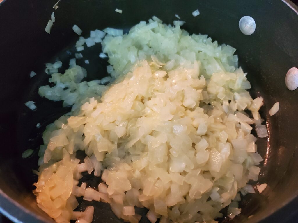 Sauteed onions