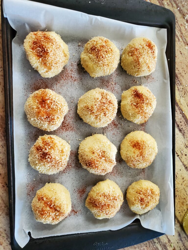 Croquettes with paprika