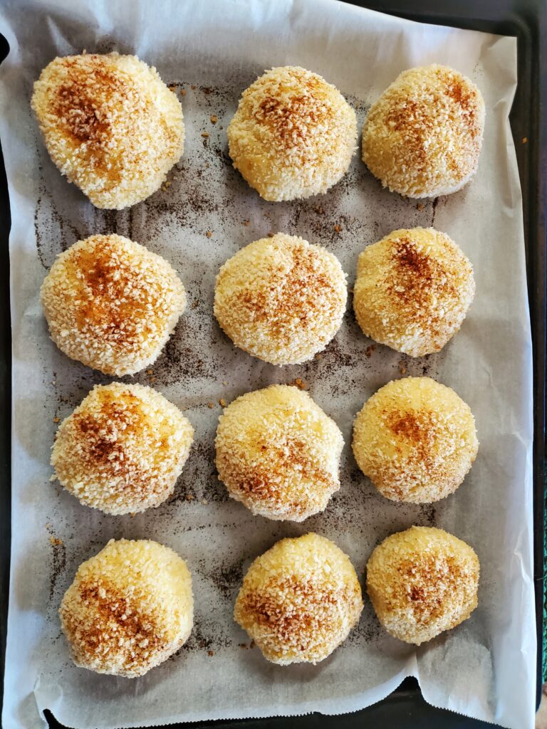 Baked croquettes