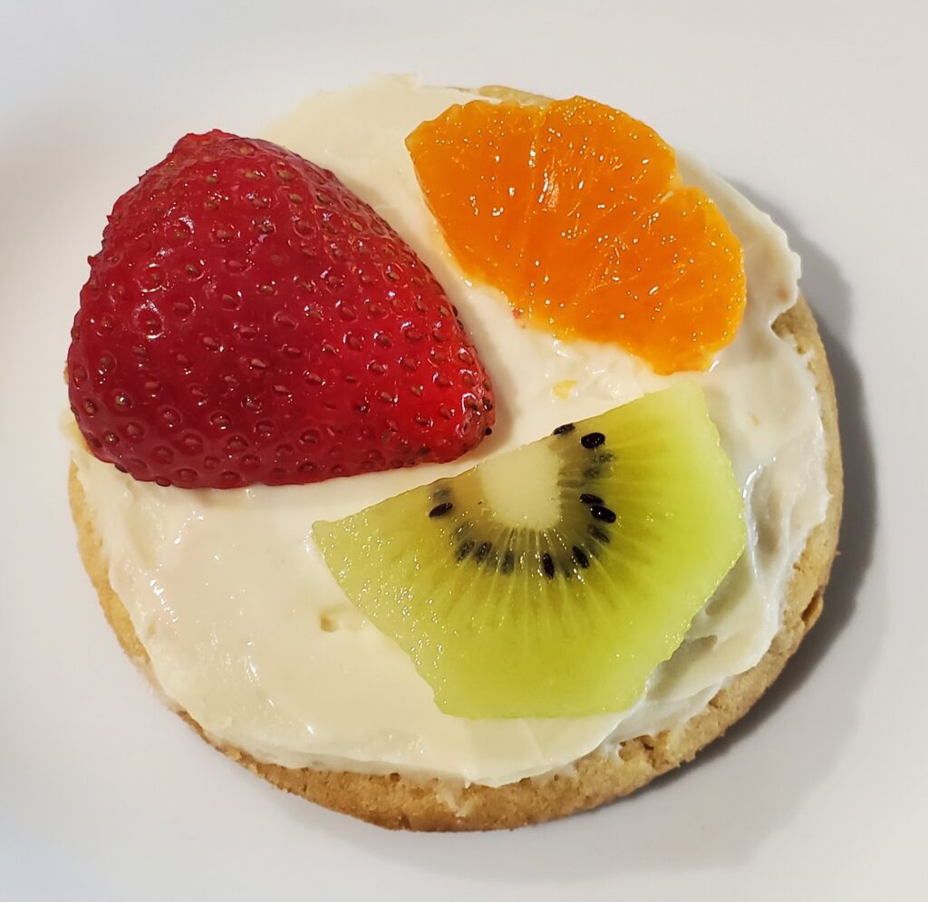 Fruit Pizza cookie