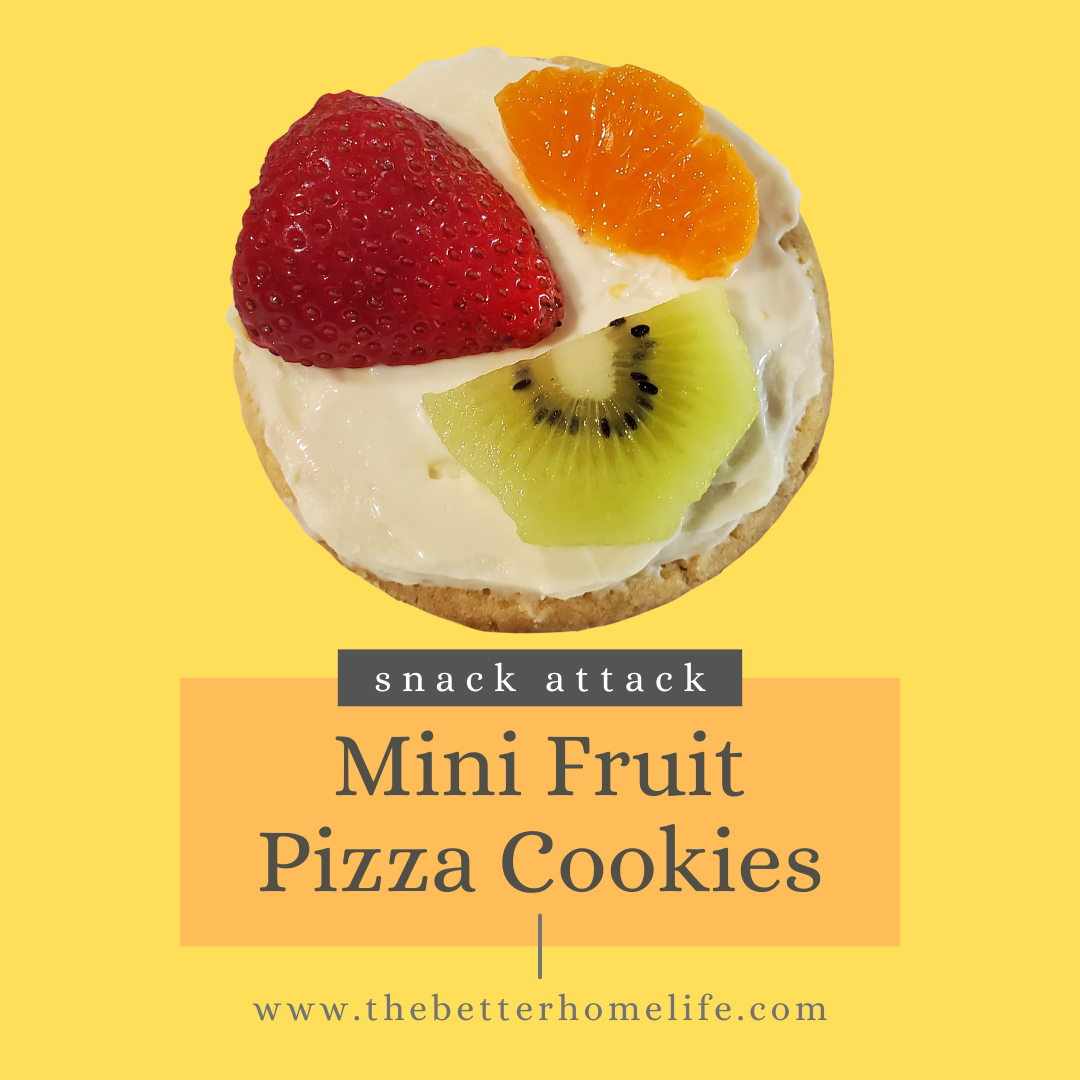 Mini Fruit Pizza Cookies