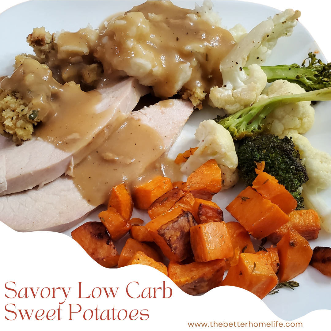 Savory sweet potatoes