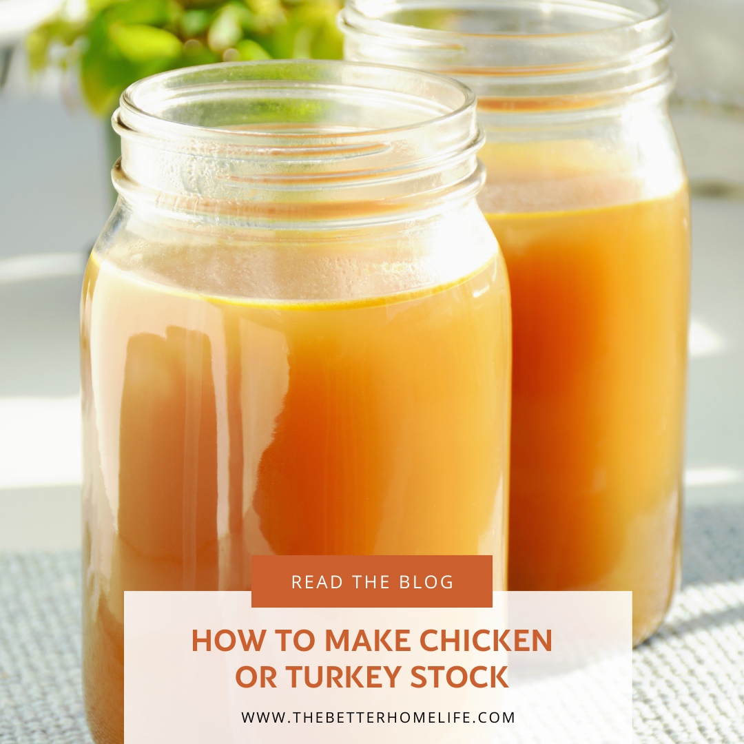 chicken or turkey stock