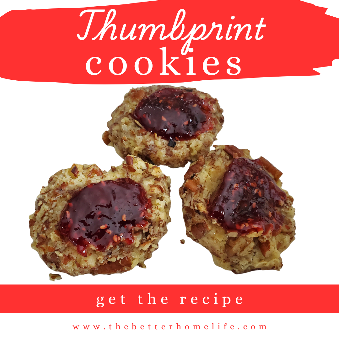 Thumbprint cookies