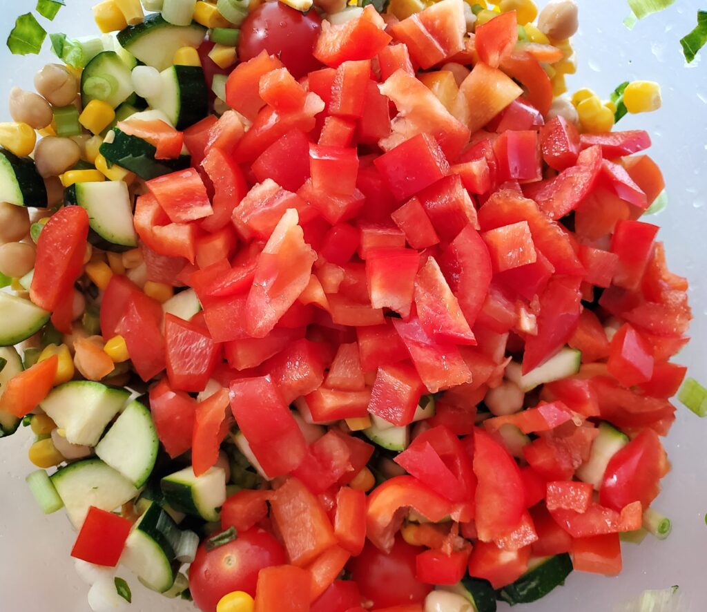 red peppers
