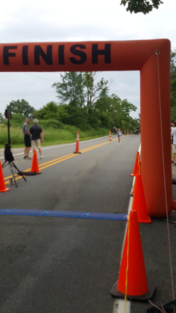 run finish line