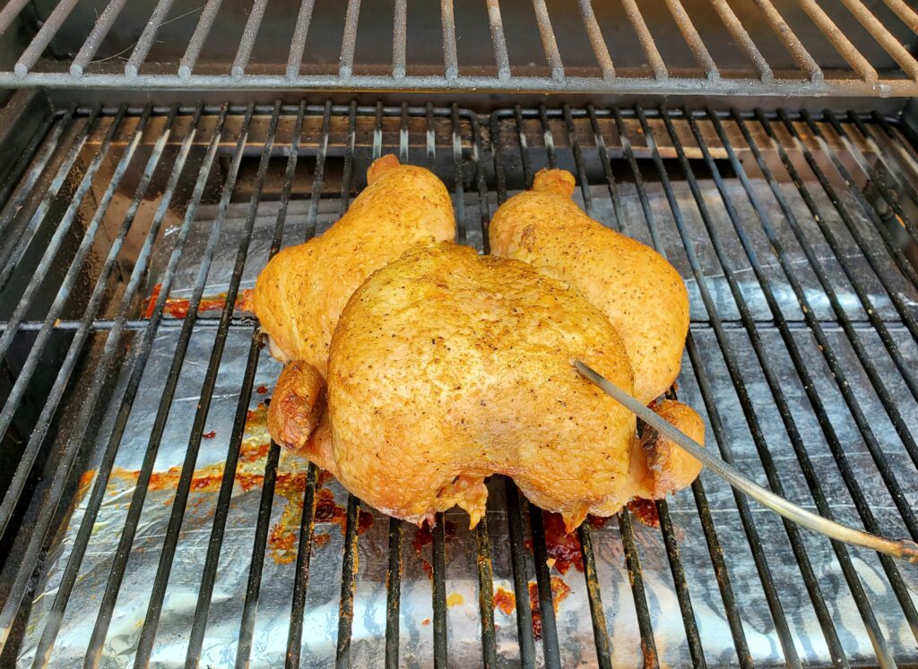 smoked chicken